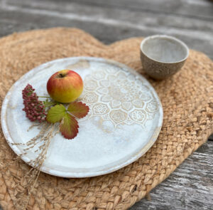 Platzset, Tischset Herz Jute – Bild 9