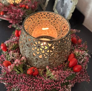 Windlicht Calluna – Bild 5