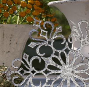 Anhänger, Stern Mascha ´filigran` Silber Glitzer, groß – Bild 6