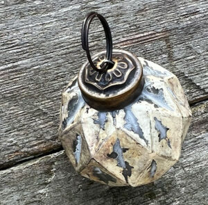 Weihnachtskugel antique gold – Bild 5