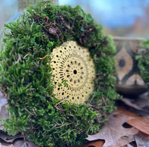 DIY Set - Mooskranz mit Lebensblume – Bild 4