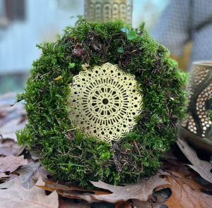 DIY Set - Mooskranz mit Lebensblume