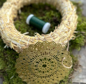 DIY Set - Mooskranz mit Lebensblume – Bild 3