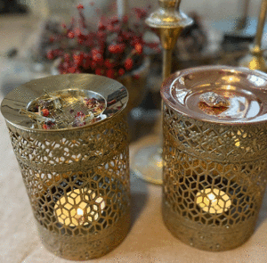 Stövchen Jul gold – Bild 5
