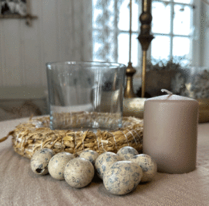 DIY Dekoset - Windlicht mit Wachteleiern – Bild 14
