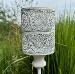 Windlicht, Laterne Lianca weiß – Bild 3