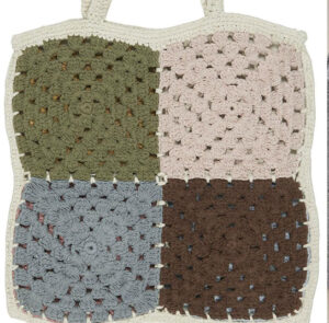 Häkeltasche - Shoppingbag Retro