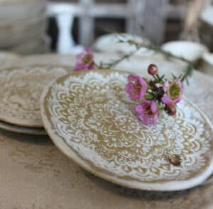 Teller Dani Blume - 10 cm - Wolke – Bild 7