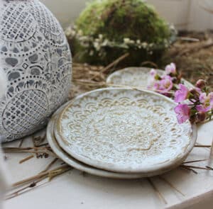 Teller Dani Blume - 10 cm - Wolke – Bild 3