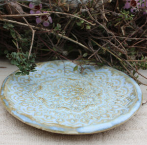 Teller Dani Blume - 10 cm - Himmel – Bild 3
