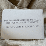 Karte - Wundervoll