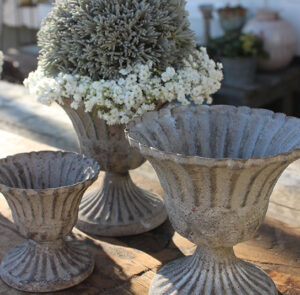 Topf Juna grau antique klein – Bild 9
