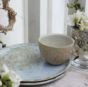 Teller Dani Blume Himmel - 19 cm – Bild 8