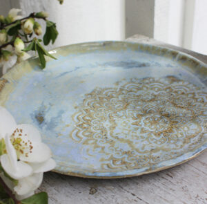 Teller Dani Blume Himmel - 19 cm – Bild 7