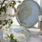 Teller Dani Blume Himmel - 19 cm
