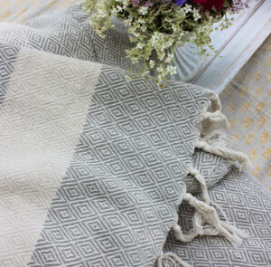 Handtuch, Badetuch Lela - grau – Bild 9