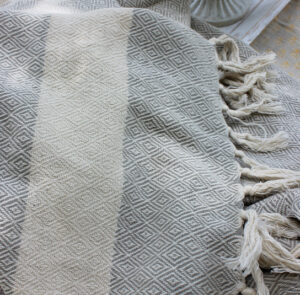 Handtuch, Badetuch Lela - grau – Bild 4
