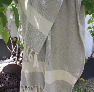 Handtuch, Badetuch Lela - grau – Bild 8