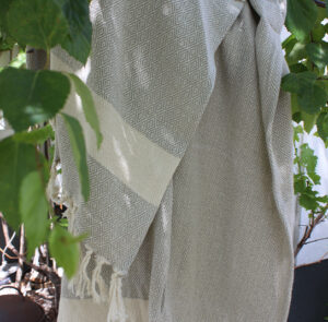 Handtuch, Badetuch Lela - grau – Bild 3