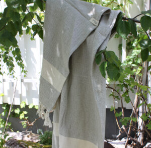Handtuch, Badetuch Lela - grau – Bild 6