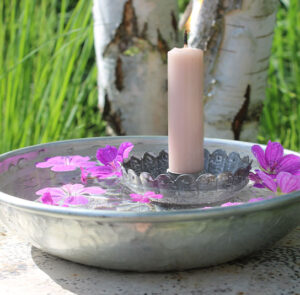 Schale Flora silber – Bild 15