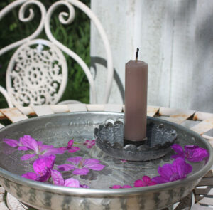 Schale Flora silber – Bild 9