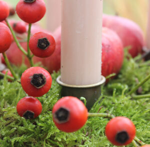 Kerze rosé - 4 Stück – Bild 10
