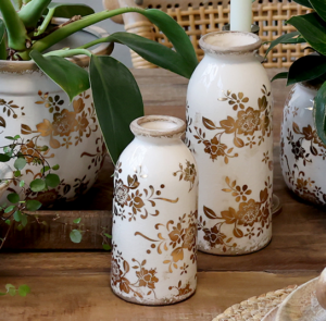 Vase Melun Gold Antique - 2 Größen