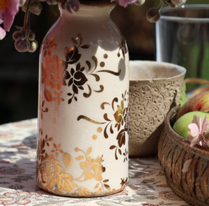 Vase Melun Gold Antique - 2 Größen – Bild 10