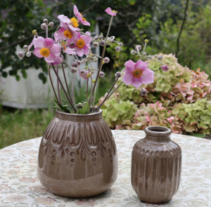 Vase Lea herbstbraun - 2 Größen – Bild 6