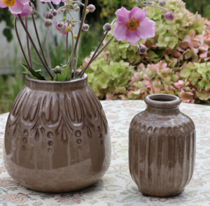 Vase Lea herbstbraun - 2 Größen – Bild 3