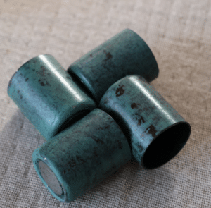 Kerzenhalter Magnet türkis-blau – Bild 4