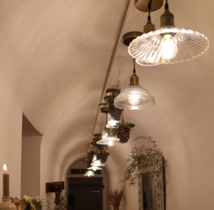 Lampe Glans Flor mit Messingoberfläche – Bild 6
