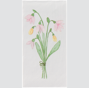 Serviette Frühlingsglöckchen