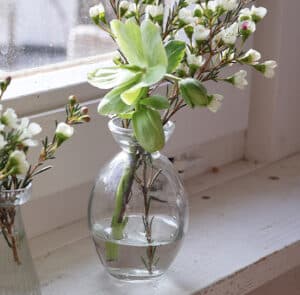 Glasvase Mini bauchig