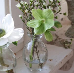 Glasvase Mini bauchig – Bild 3