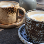 Set, Tasse und Untertasse Brandy - zwei Farben