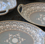 Auflaufform/Schale Mediterran oval blau – Bild 9