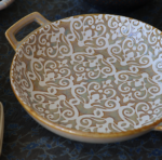 Auflaufform/Schale Mediterran rund blau-braun – Bild 7