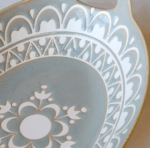 Auflaufform/Schale Mediterran oval blau