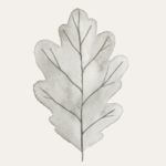 Serviette Blatt