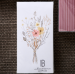 Serviette Blumenstrauß lieblich – Bild 3